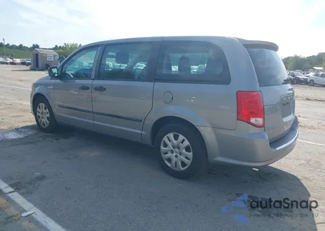 2016 Dodge Grand Caravan American Value Pkg из США, поврежденный, VIN 2C4RDGBG8GR169777